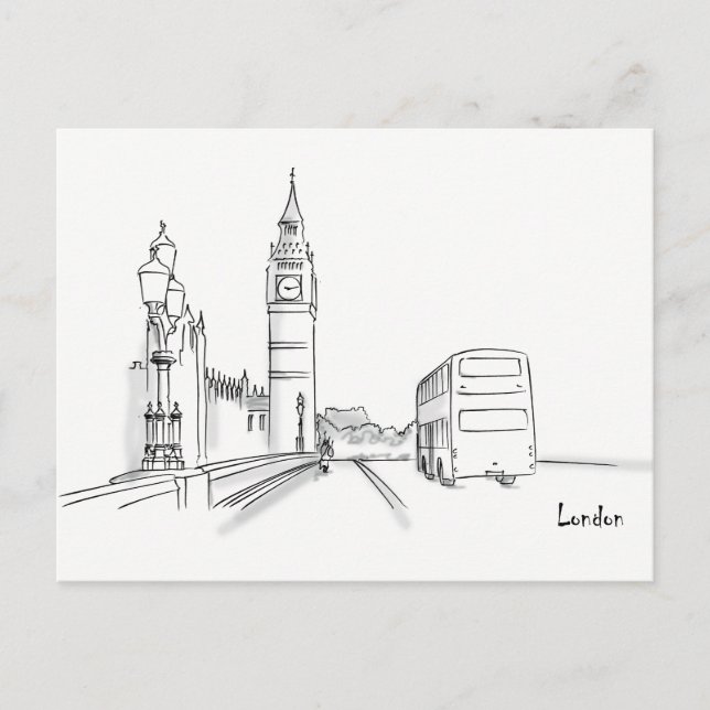 London Postcard (Front)