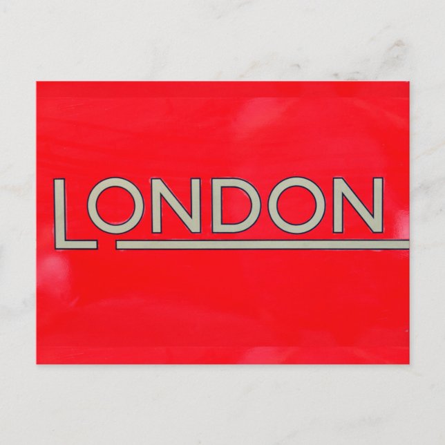 London Postcard (Front)