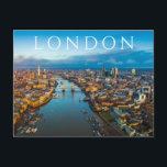 London Postcard<br><div class="desc">London is the capital and largest city of England, and the United Kingdom, with a population of around 8.8 million, and the largest city in Western Europe by metropolitan area, with a population of 14.8 million. It stands on the River Thames in south-east England at the head of a 50-mile...</div>