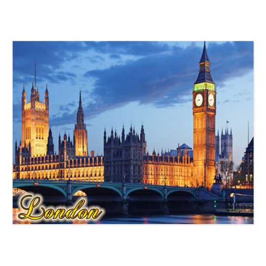 London Postcard | Zazzle.co.uk