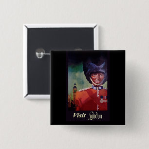 London Poster Button
