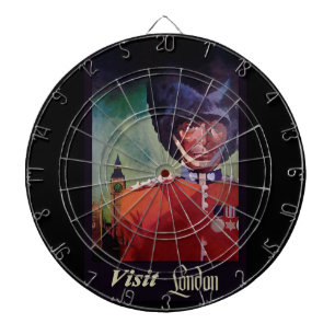 London Poster Dart Board