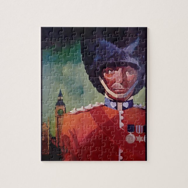 London Poster Jigsaw Puzzle (Vertical)