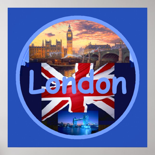 LONDON POSTER Print (Front)