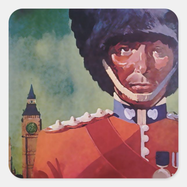 London Poster Sticker (Front)