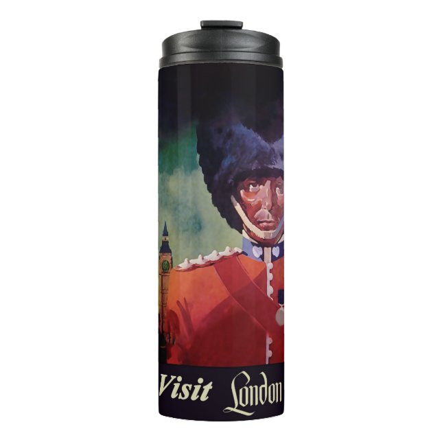 London Poster Thermal Tumbler (Front)