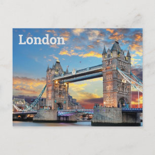 London Postkarte Postcard