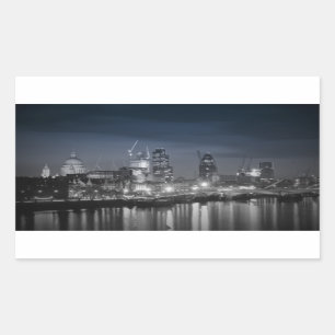 London Rectangular Sticker