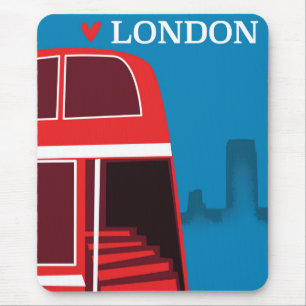 London Red Bus Mouse Mat