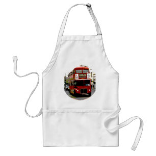 London Red Bus Routemaster Buses Standard Apron