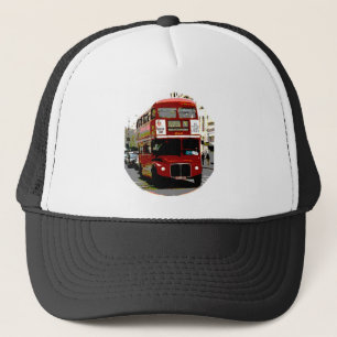 London Red Bus Routemaster Buses Trucker Hat