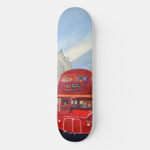 London Red Bus  Skateboard