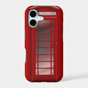 London Red Phone Booth Box