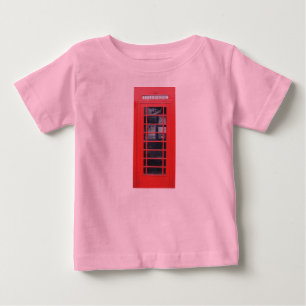 London Red Telephone Box Baby T-Shirt
