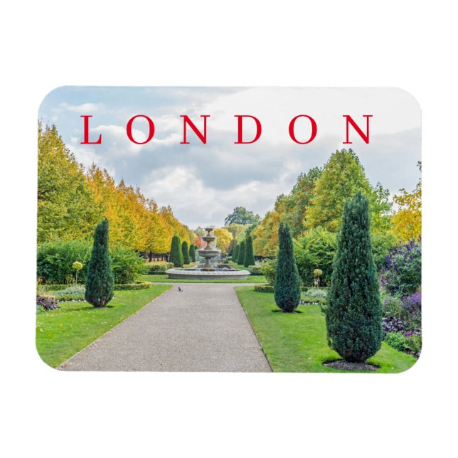 London Regent's Park fridge magnet (Horizontal)