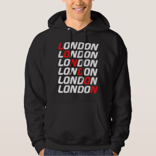 London Retro Vintage A Real Englishman From Englan Hoodie