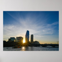 London River Thames Sunset