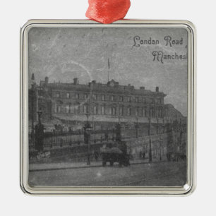 London Road Station, Manchester, c.1910 Metal Tree Decoration
