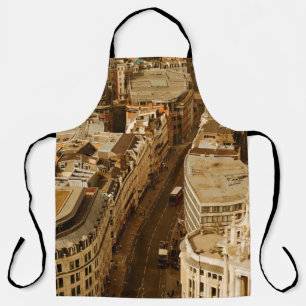 London rooftop view panorama with urban architectu apron