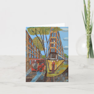 London Rosebery Avenue card 