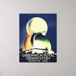 London Royal Observatory Greenwich Canvas Print