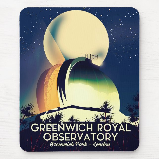 London Royal Observatory Greenwich Mouse Mat (Front)
