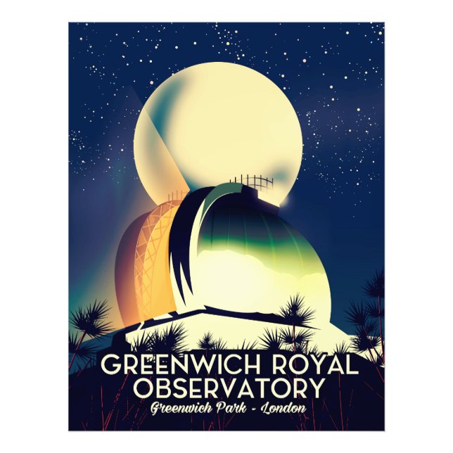 London Royal Observatory Greenwich Photo Print (Front)