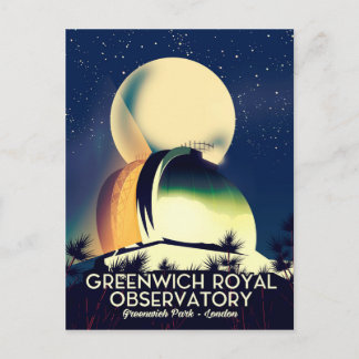London Royal Observatory Greenwich Postcard