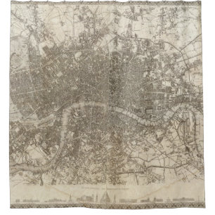 London Shower Curtain