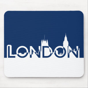 London silhouette mouse mat