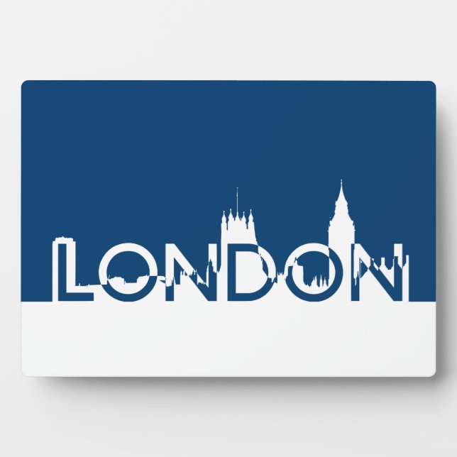 London silhouette plaque (Front)