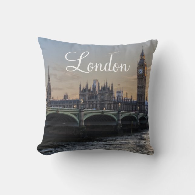 London Skyline Cushion (Front)