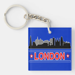 London Skyline Key Ring