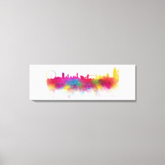 London Skyline Modern Watercolour Canvas Print