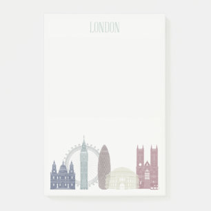 London Skyline Post-it Notes