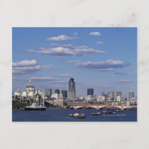 London Skyline Postcard