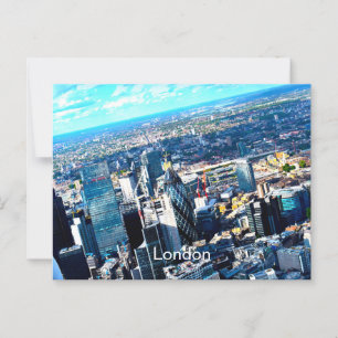London Skyline Postcard