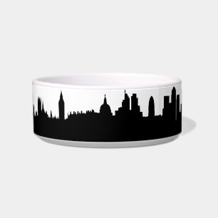London skyline silhouette cityscape bowl