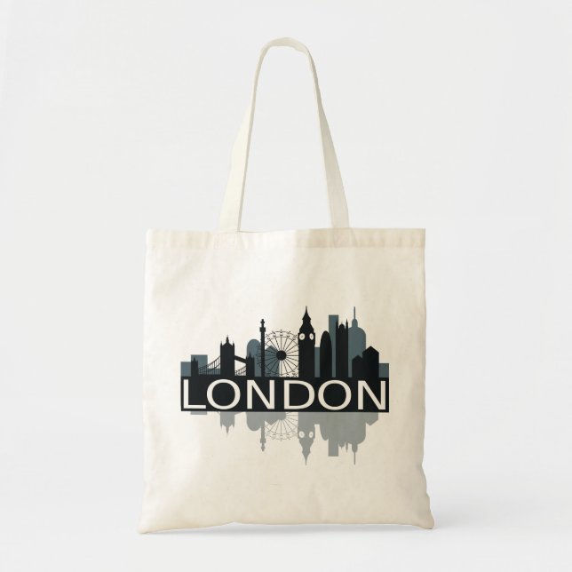 London Skyline Tote Bag (Front)