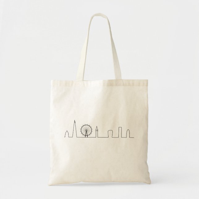 London Skyline Tote Bag (Front)