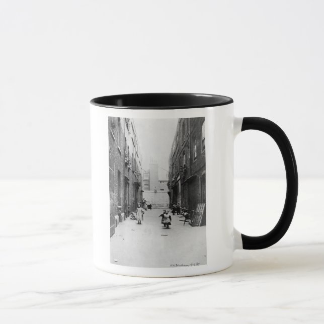 London Slums, 1899 Mug (Right)