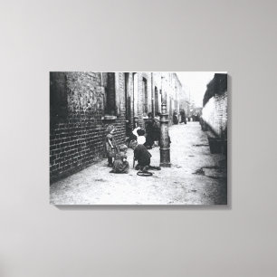 London Slums Canvas Print
