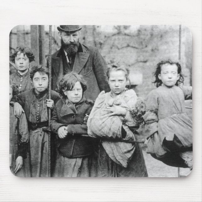 London Slums Mouse Mat (Front)