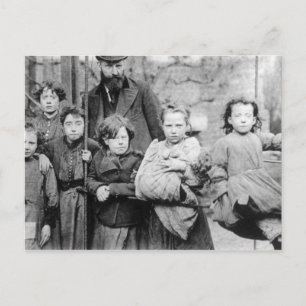 London Slums Postcard