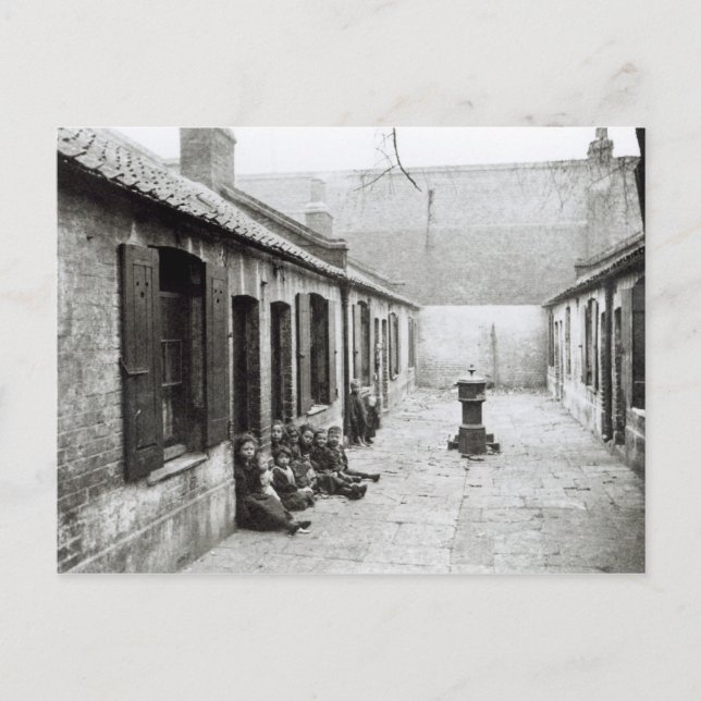 London Slums Postcard (Front)