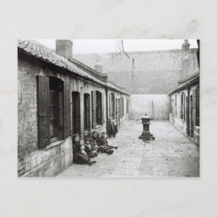 London Slums Postcard