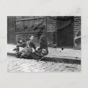 London Slums, Twine Court Postcard