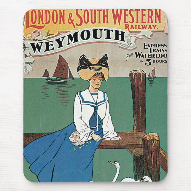 London & Southwestern ~ Weymouth Mouse Mat (Front)