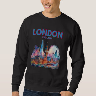London Souvenir British UK Men Women Gift Britain Sweatshirt