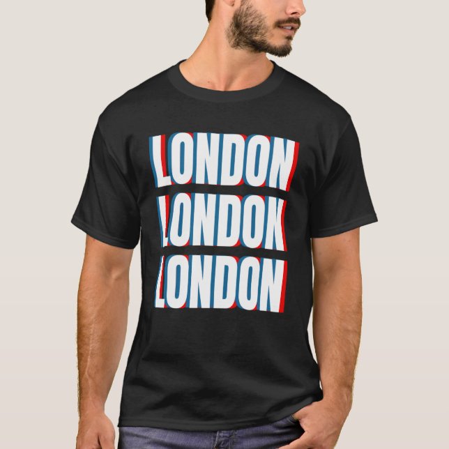 London Souvenir City British UK Men Women T-Shirt (Front)